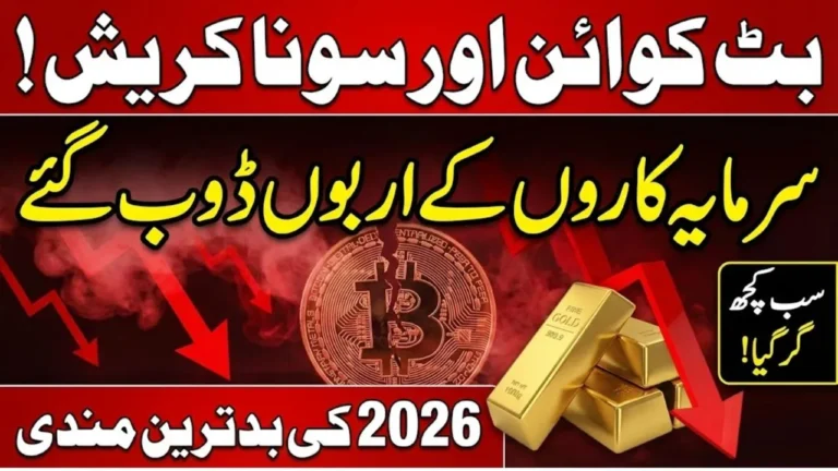 Bitcoin Crashes to 2026 Low as Gold's Record Rally Suddenly Reverses – Complete Analysis2026