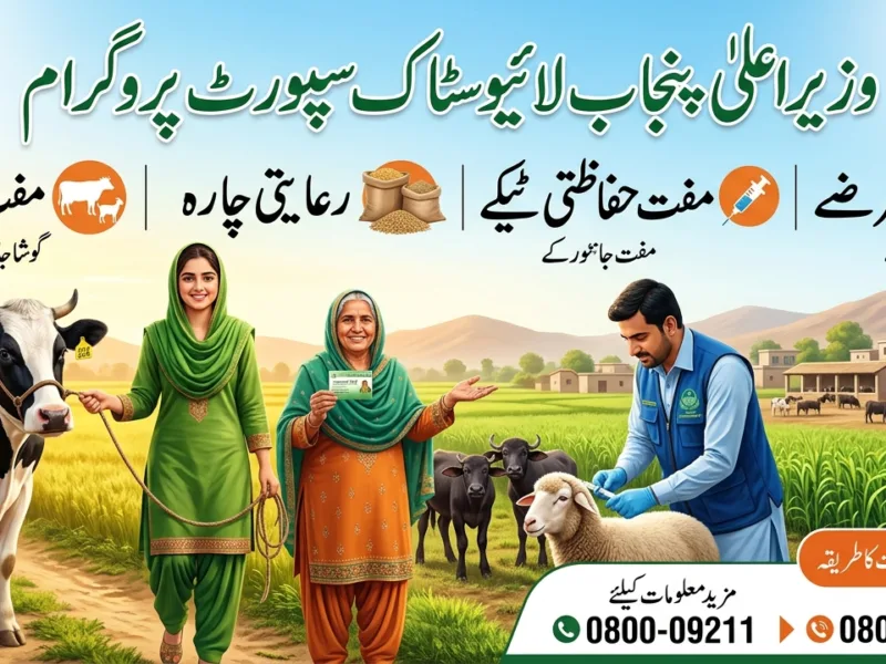 CM Punjab Livestock Support Program – Complete Details, Eligibility & How to Apply