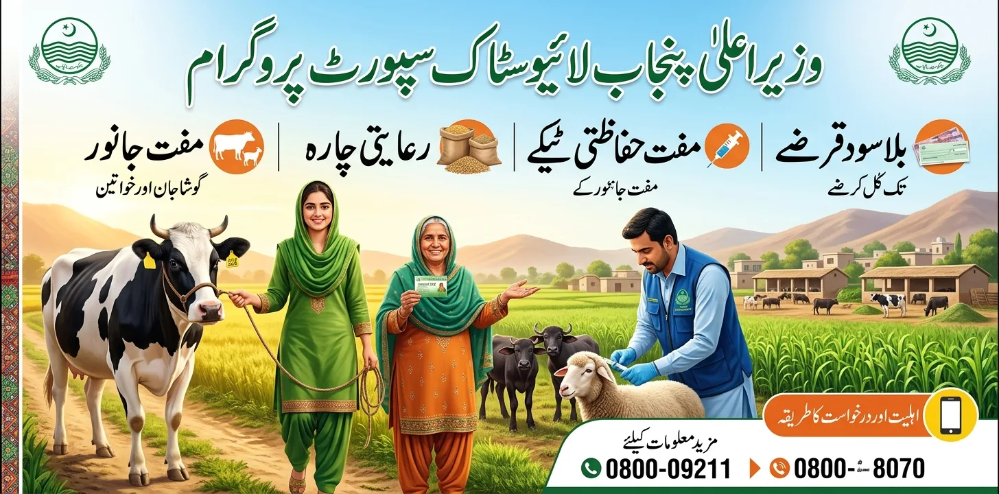 CM Punjab Livestock Support Program – Complete Details, Eligibility & How to Apply