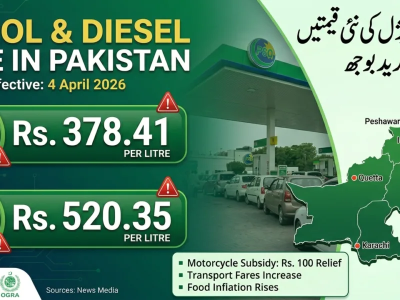 Petrol Price and Diesel Price in Pakistan Today 4 April 2026 – Complete HSD Rate Guide