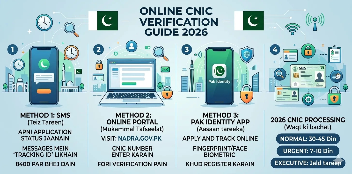 Online CNIC Verification Pakistan 2026 – Complete NADRA Guide