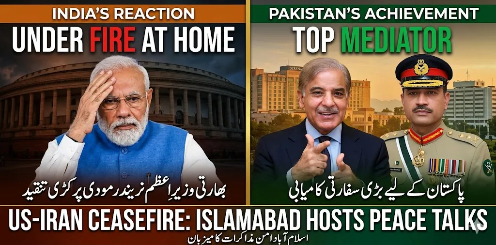 Narendra Modi Under Fire in India As Pakistan Emerges As Top Mediator in US-Iran Ceasefire
